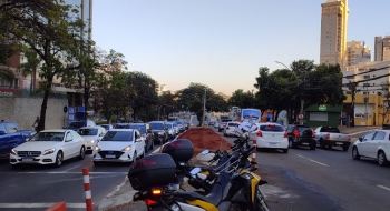 Intervenções no Corredor Jamel Cecílio reduzem tempo de viagem em 50%